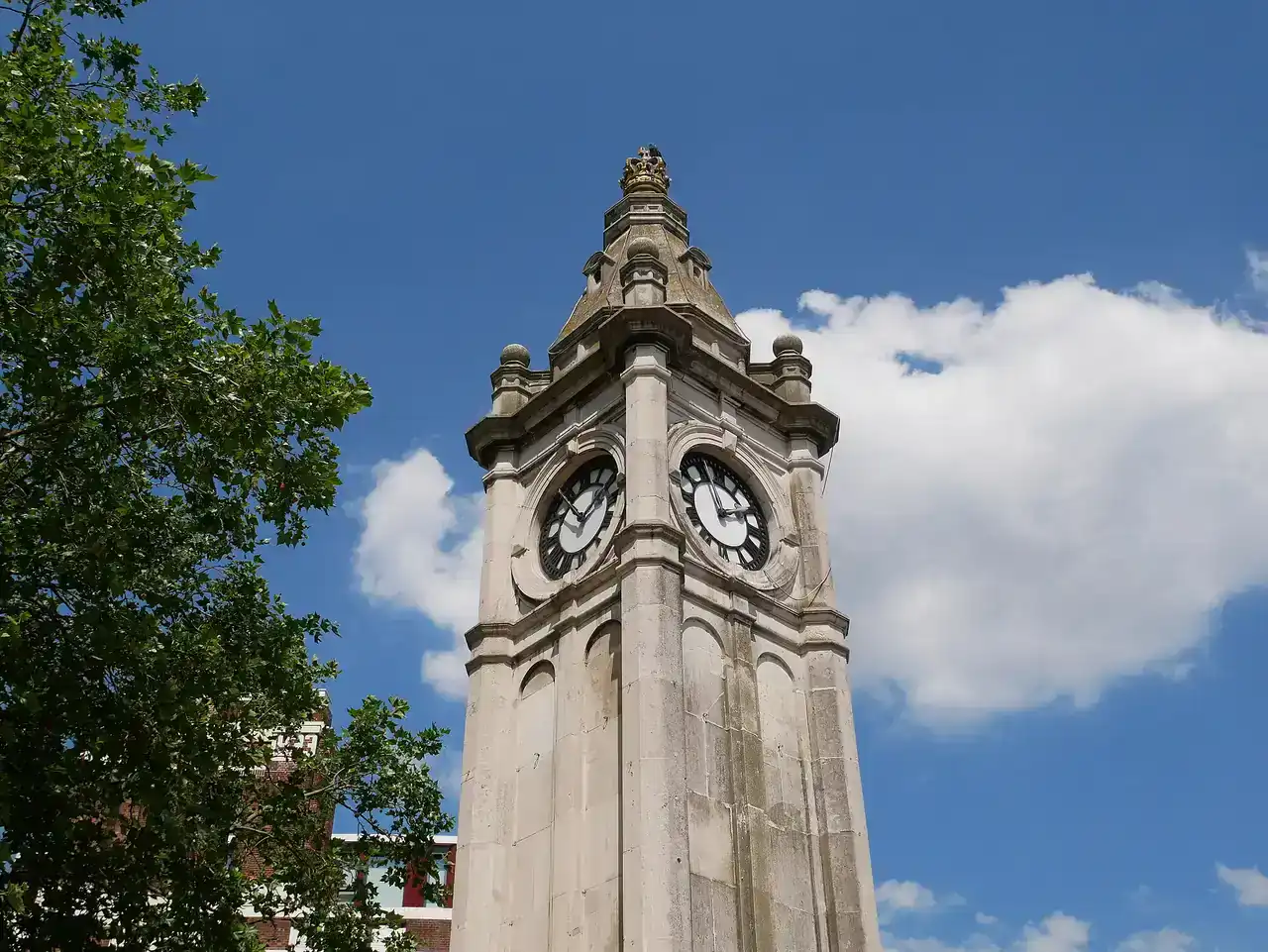 Lewisham Clock Tower on Lewisham High Street